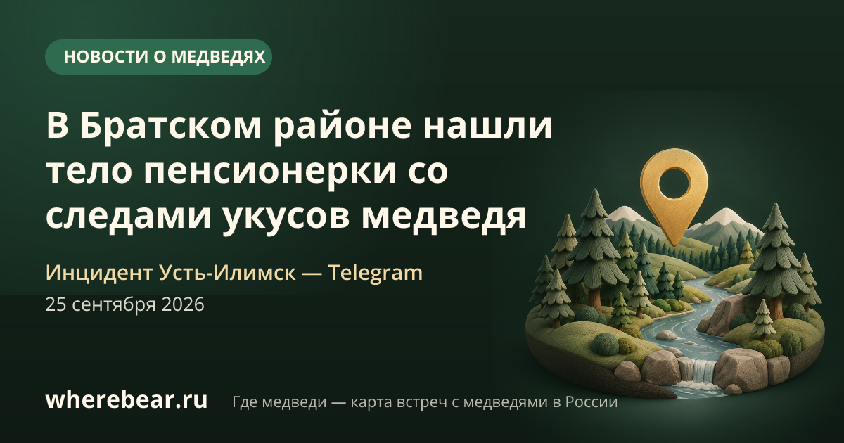 Место на карте: Братский район, Иркутская область