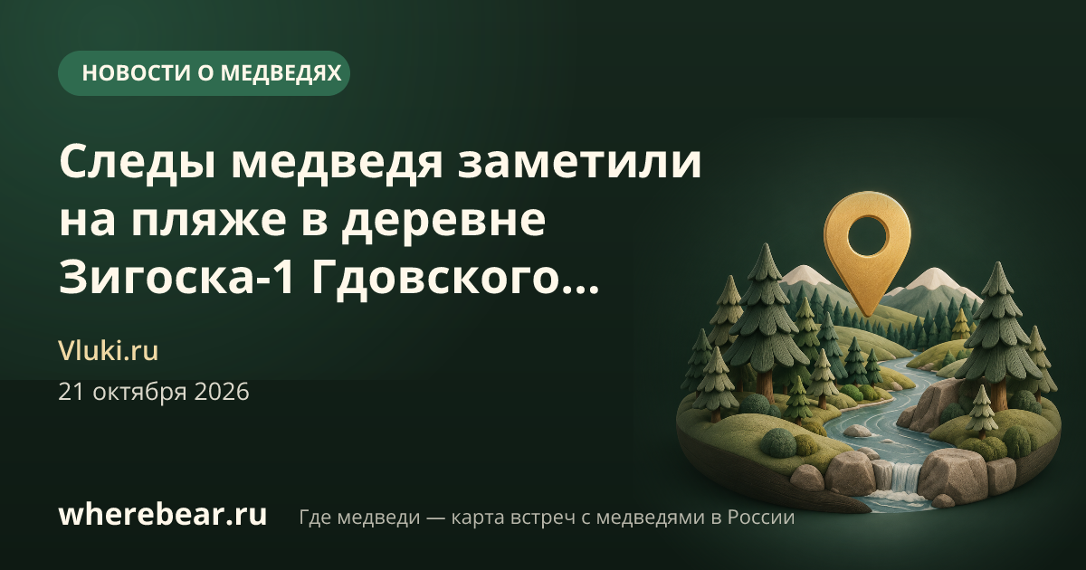 Место на карте: деревне Зигоска, Псковская область