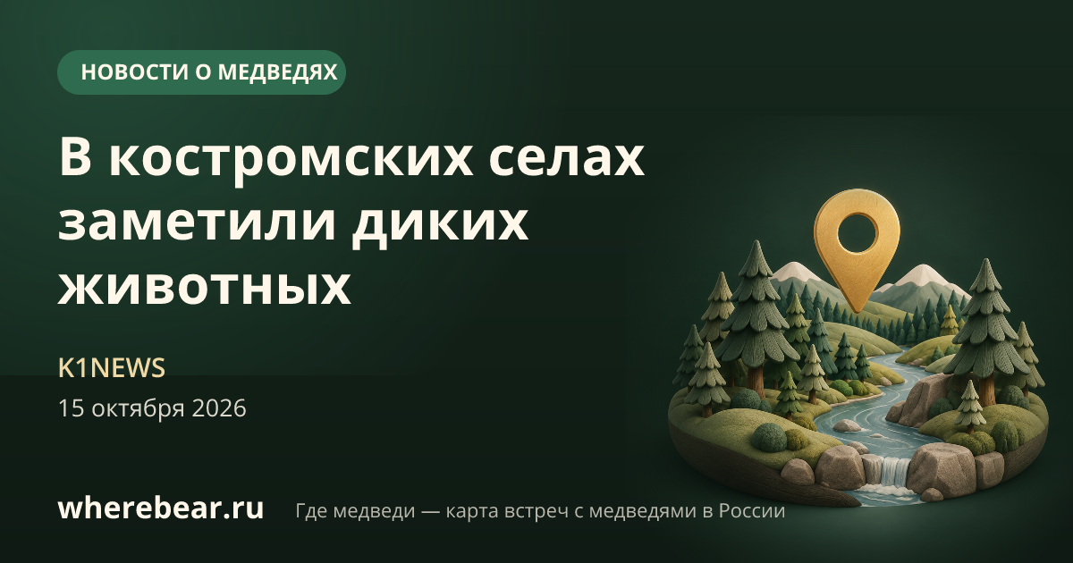 Место на карте: Костромская область
