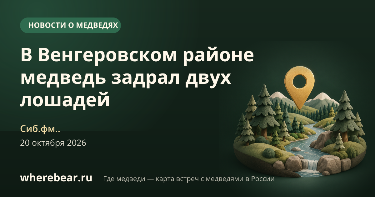 Место на карте: Венгеровский район, Новосибирская область