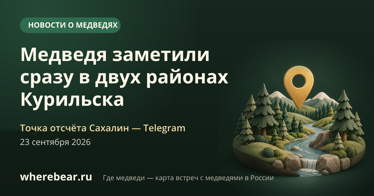 Место на карте: Курильск, Сахалинская область