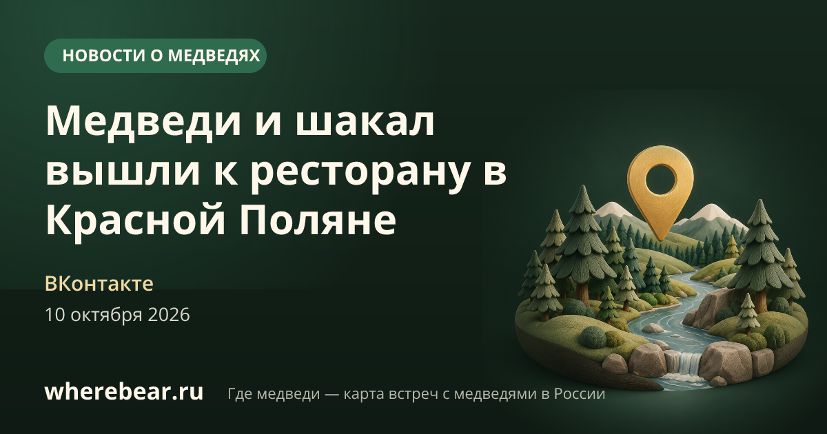 Место на карте: Красная Поляна, Краснодарский край