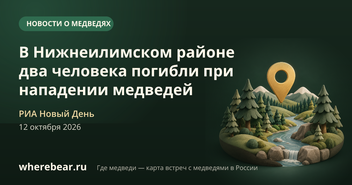 Место на карте: Нижнеилимский район, Иркутская область