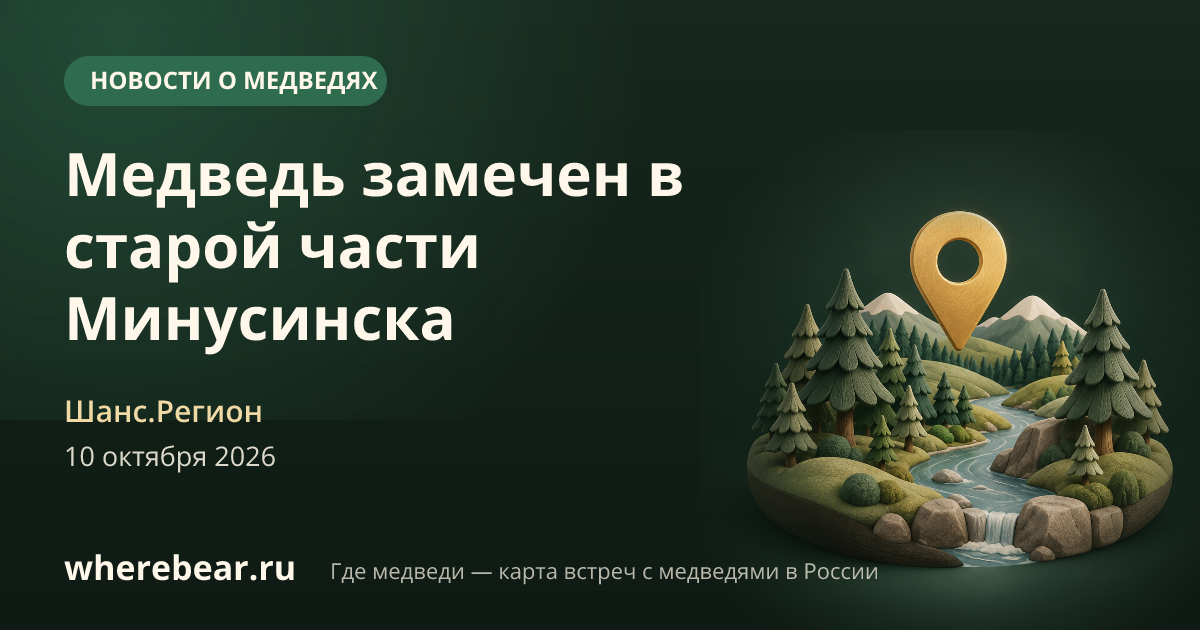Место на карте: Минусинск, Красноярский край