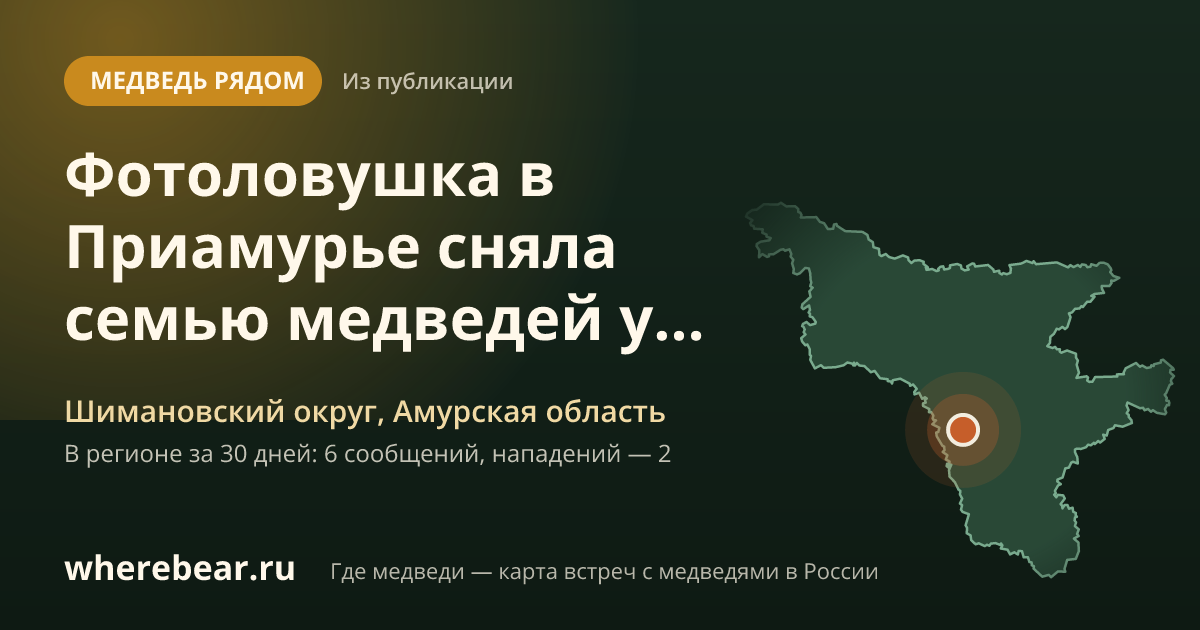 Место на карте: Шимановский округ, Амурская область