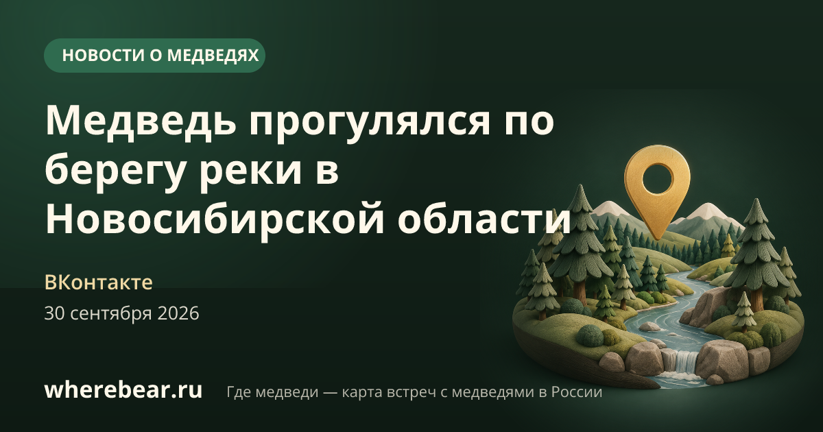 Место на карте: Новосибирская область