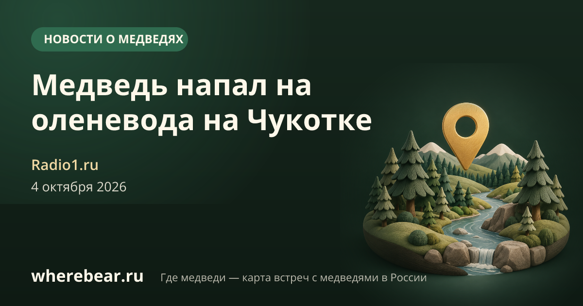 Место на карте: Чукотка, 150 км от села Конергино, Чукотский автономный округ