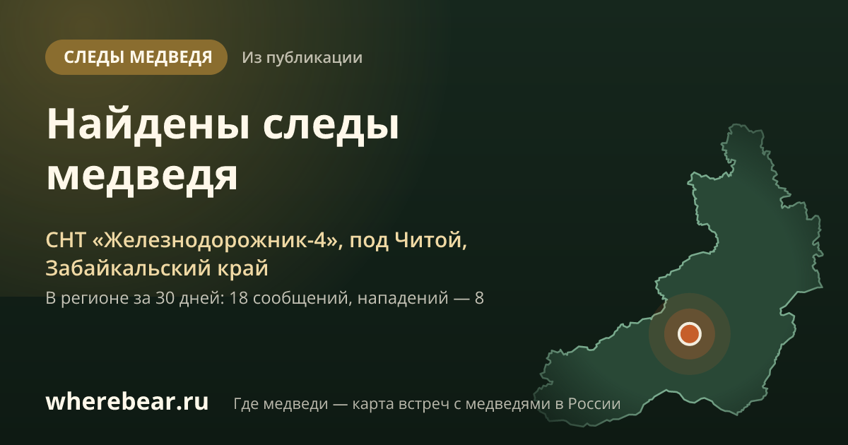 Место на карте: СНТ «Железнодорожник-4», под Читой, Забайкальский край