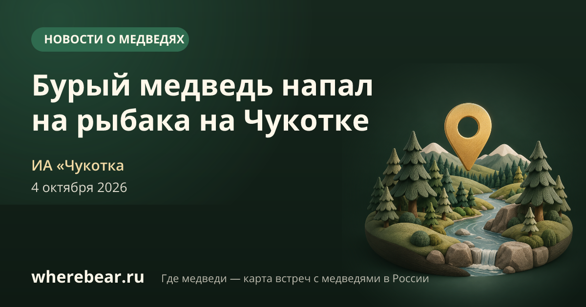 Место на карте: Чукотка, Чукотский автономный округ