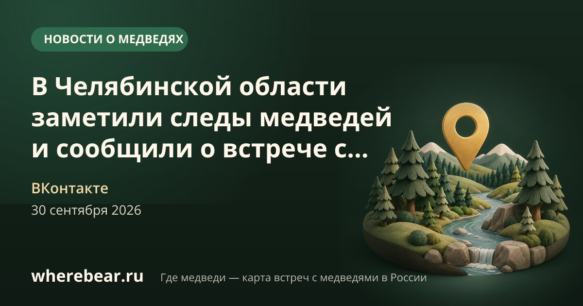 Место на карте: у очистных сооружений, Челябинская область