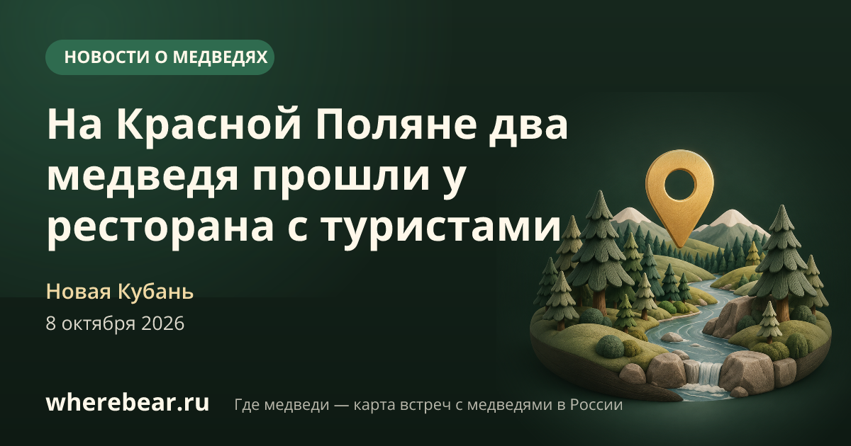Место на карте: Красная Поляна, Сочи, Краснодарский край
